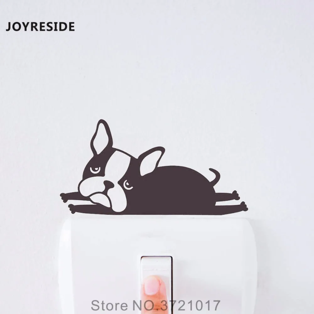Забавная подсветка для французского бульдога joysebe переключатель маленькая