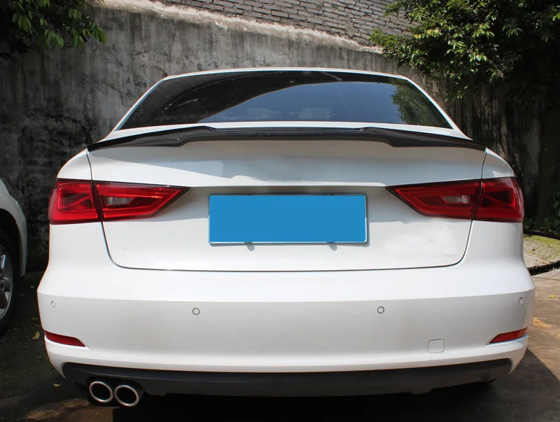 M 4 стильный спойлер для багажника из углеродного волокна подходит Audi A4L B8 B8.5