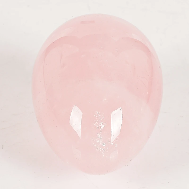 50*35mm rose quartz Egg &amp Wood Base Undrill Natural Stone and healing Crystals Home decoration accessory Kegel Massage Yoni | Дом и сад