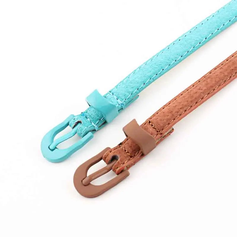 Новый тонкий пояс Женский Дикий тренд цвет маленький Украшенные джинсы юбка