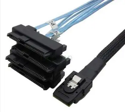 100 см Mini SAS Cable SFF 8087 36pin для жесткого диска 8482 и Power x4 | Электроника