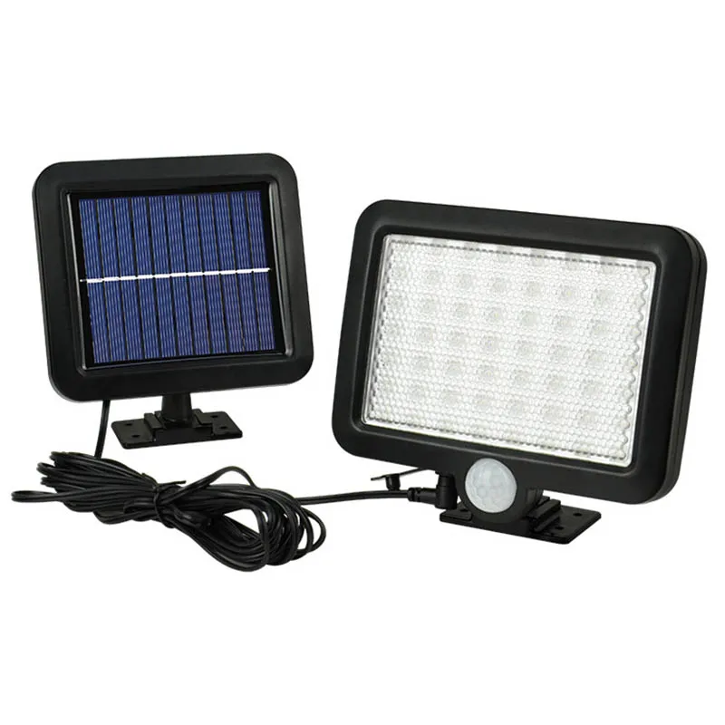 Светодиодный светильник на солнечной батарее, водонепроницаемый светодиодный светильник с датчиком, светильник на солнечной батарее, уличный светильник, дорожка на крыше, коридор, настенная лампа Сад Освещение, дорожка, забор