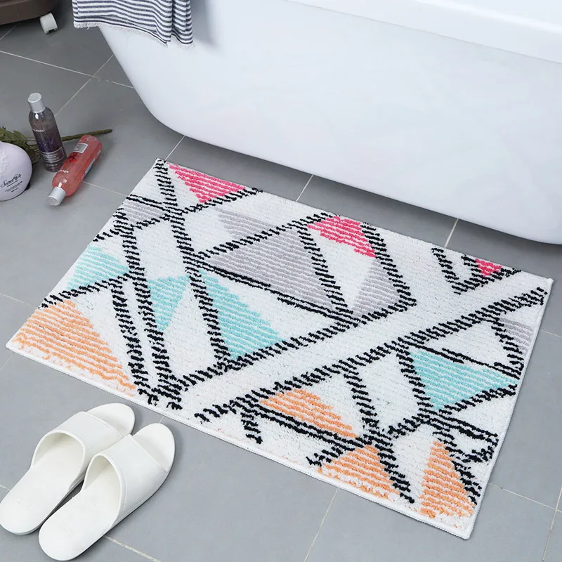 Современные домашние коврики для дверей домашний Коврик прихожей ванной комнаты