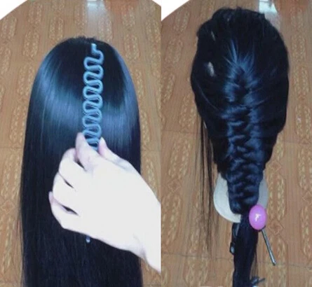 

10 шт., женские ролики для плетения волос