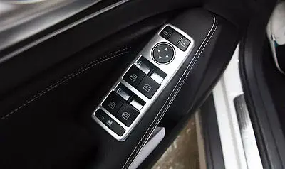 

4 шт., хромированные накладки на дверь и окно для Benz GLK X204 2015-2013