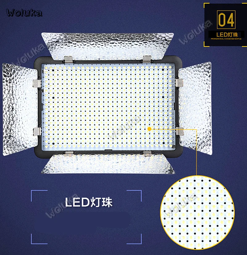 Лампа Godox LED500LRC Светодиодная лампа для фотосъемки SLR камера гибкий светильник