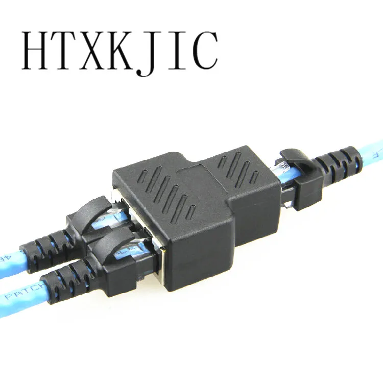 Новый разветвитель Ethernet высокой локальной сети адаптер RJ45 разъем CAT5 CAT6 8P8C