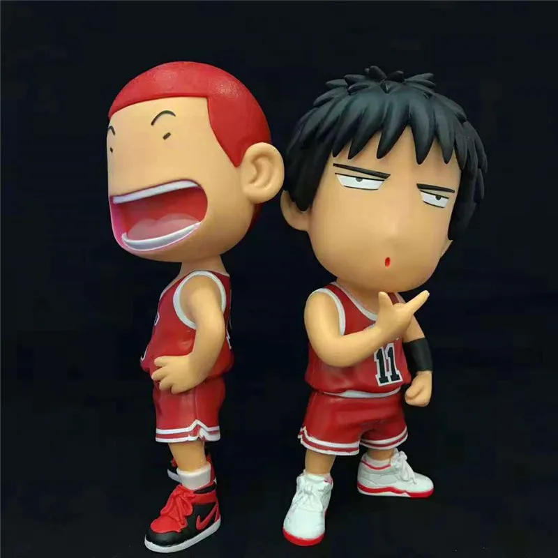 Экшн фигурка из ПВХ SLAM DUNK Q version с большой головой Hanamichi Sakuragi рукава каэд