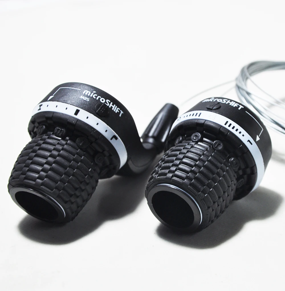Microshift 18 21 24 S поворотная ручка Шестерни весла туда и обратно 3X6/7/8 Скорость твист переключения передач велосипед механизм переключения передач