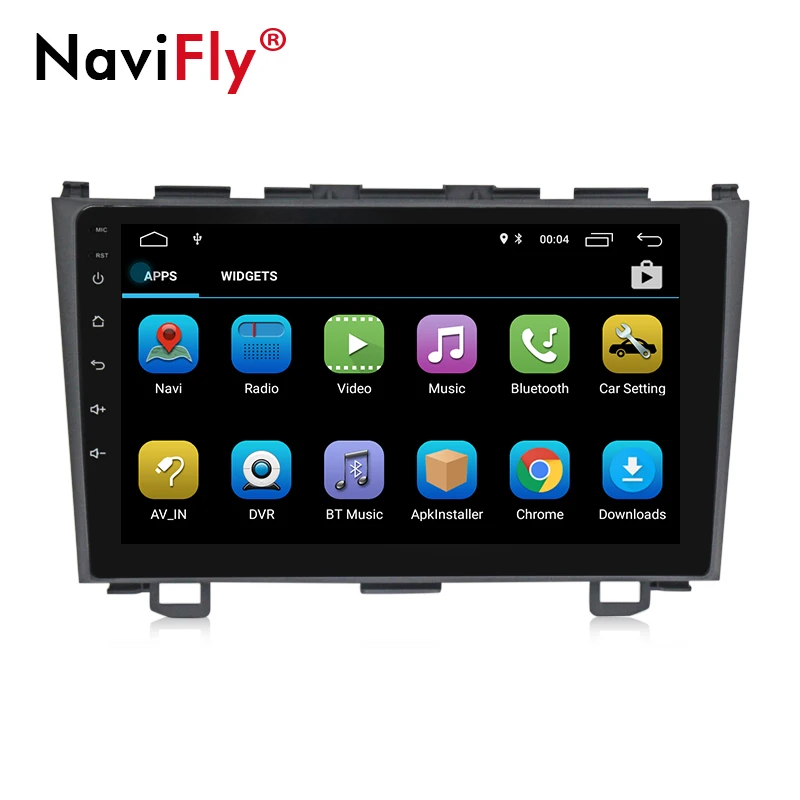 Navi Fly полноразмерный сенсорный экран 9 дюймов Android8.1 Автомобильный gps навигатор