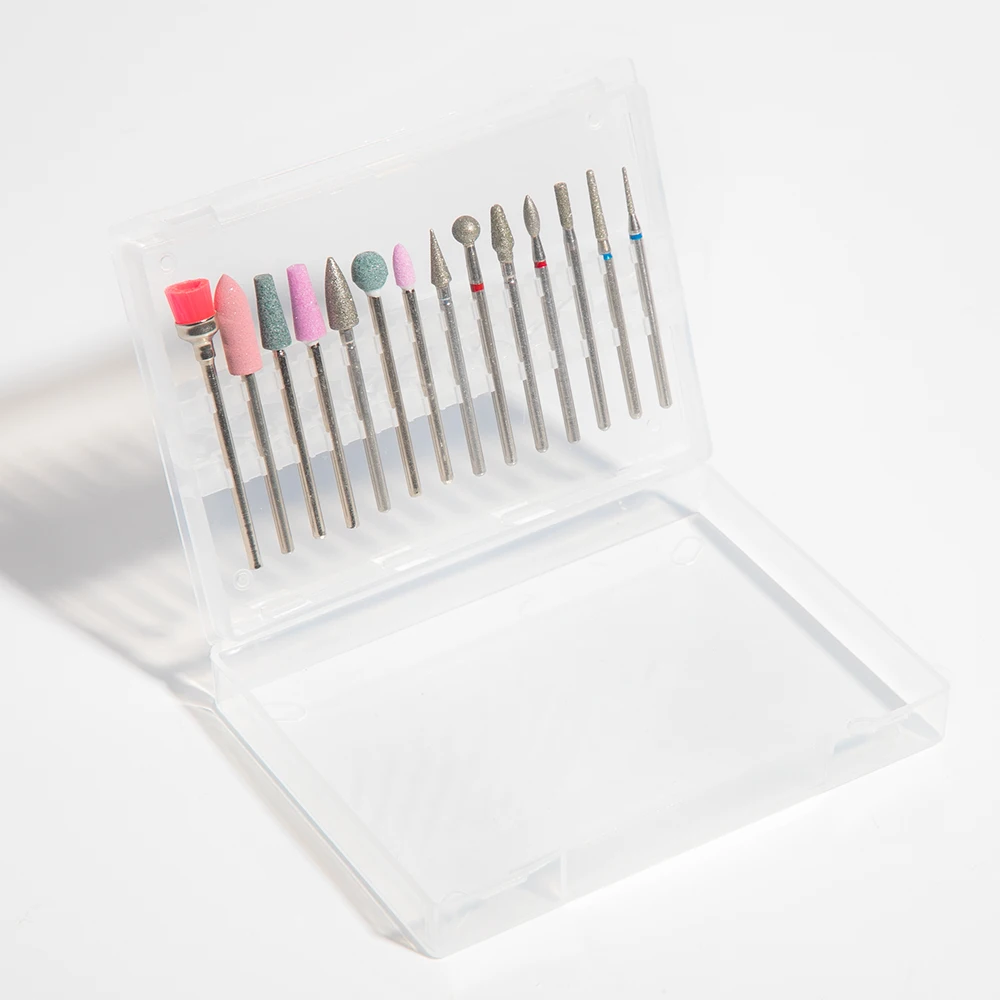 LadyMisty ящик для хранения пилок ногтей подставка сверла машины маникюра органайзер