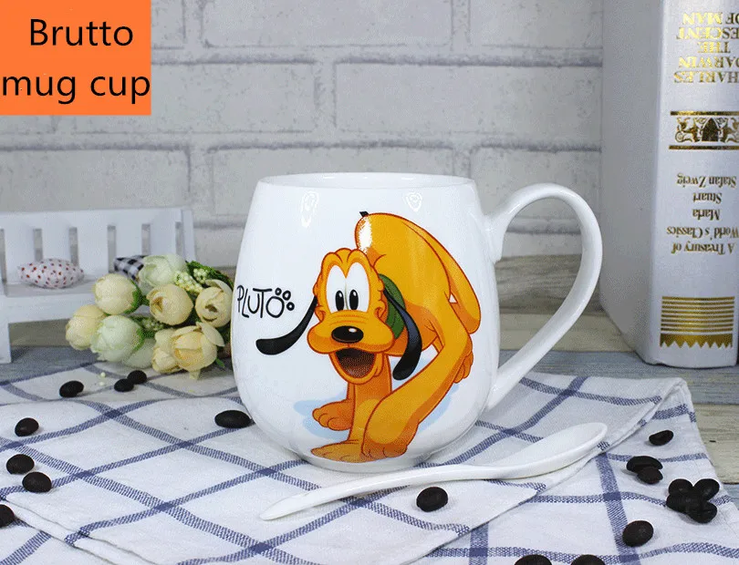 ARST креативная керамика большого размера кружка чашка милый мультфильм Минни