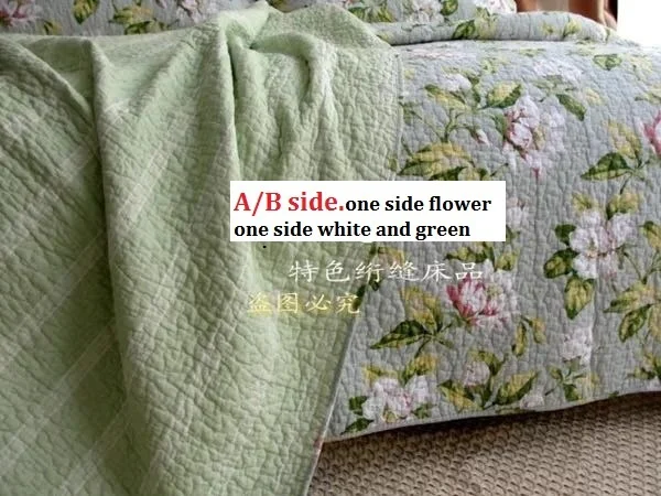 3 шт./комплект хлопковые одеяла с цветочным принтом|cotton quilts set|bedcover quiltcotton quilted