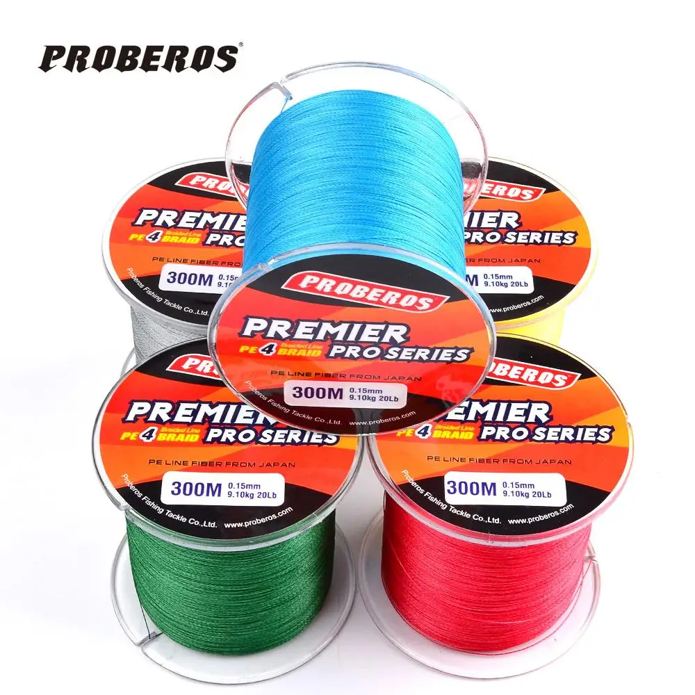 

300M 6-100LB PE Fishing Line 5 Color High-tech weaving technology River Lake Ocean fishing special line Fly Line Sturdy