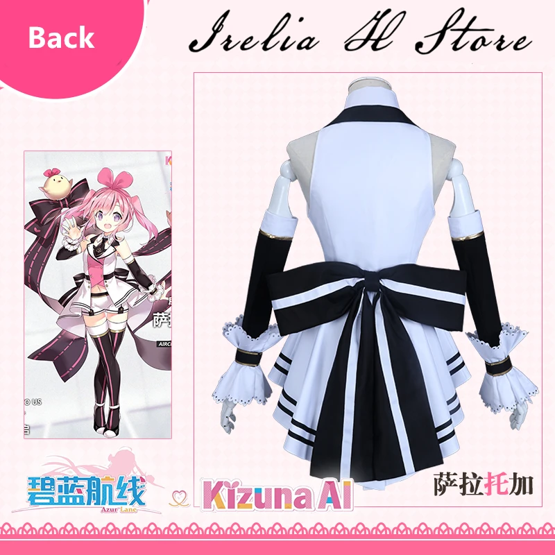 USS Saratoga Azur переулок Косплей Костюм kizuna AI Костюм|Игровые костюмы| |