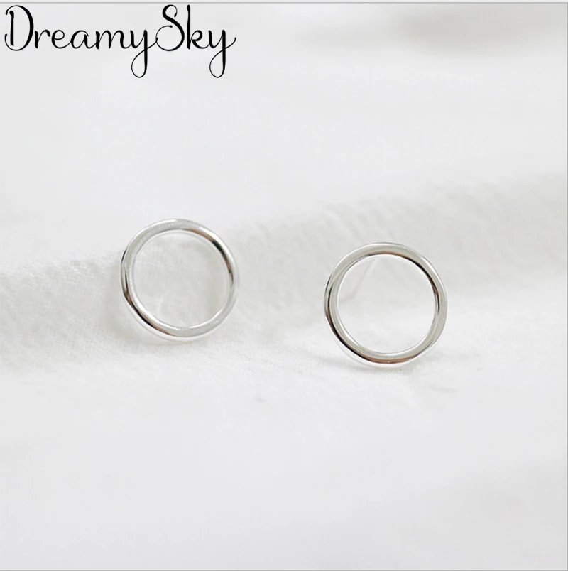Женские круглые серьги DreamySky модные свадебные и рождественские украшения