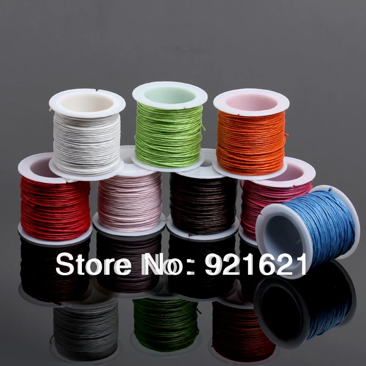 

1MM 10M/Roll Jewelry Findings Making/DIY Wax Cord D0276