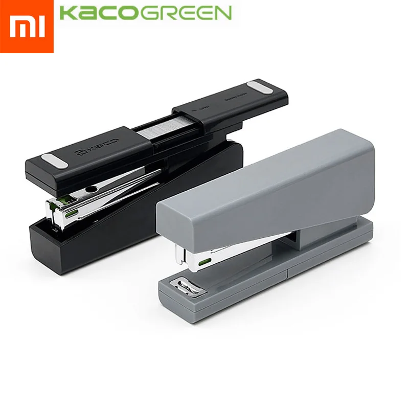 Степлер Xiaomi Mijia Kaco LEMO 24/6 26/6 с 100 скобами для переплета бумаги бизнес школы офиса