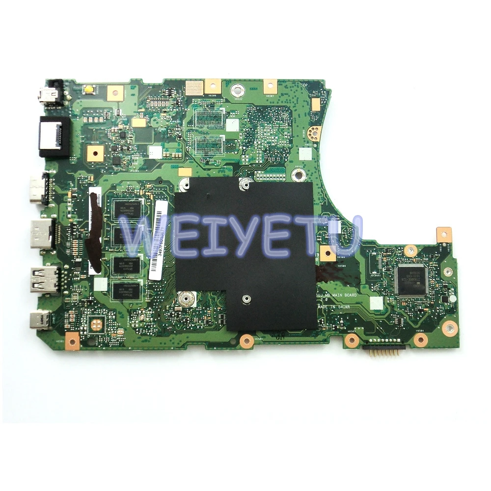 Материнская плата X556UA _ BD._ 4G/I3 6100 CPU/AS GM для ноутбука ASUS K556U/FL5900/ X556U X556UJ X556UB