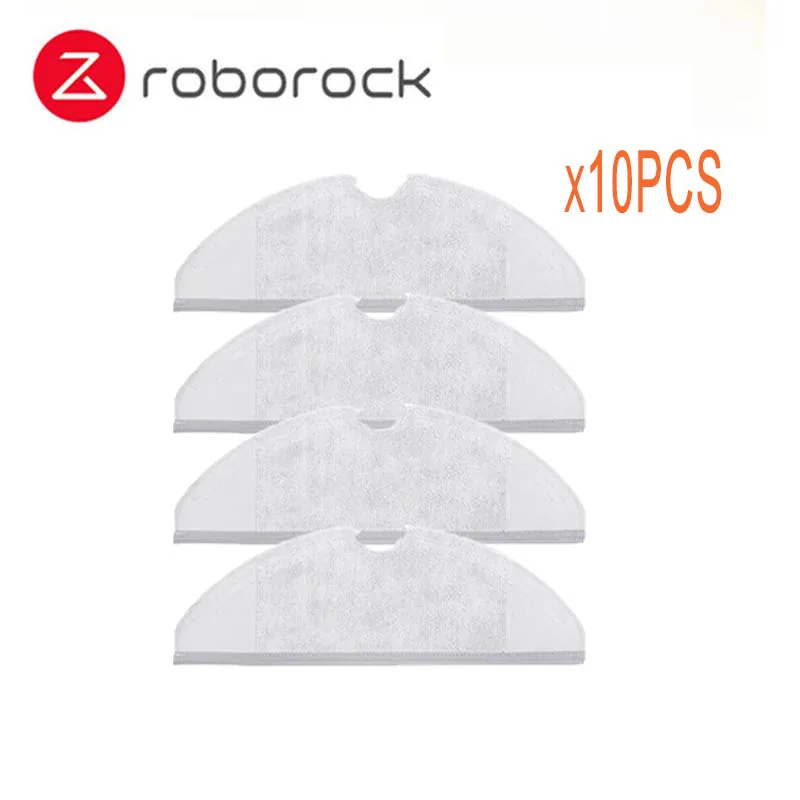 Подходит для Xiaomi Roborock S50 S51 робот пылесос 2 запасных частей наборы ткань для уборки* 10 резервуар для воды фильтр* 12 замены - Цвет: mop10pcs