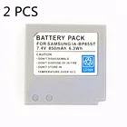 Аккумулятор WHCYonline 850 мА  ч, 2 шт., IA-BP85ST, IA BP85ST, IABP85ST, для камеры Samsung VP-10AH, VP-MX10AU, SC-HMX10, SC-MX10A, SC-MX20L