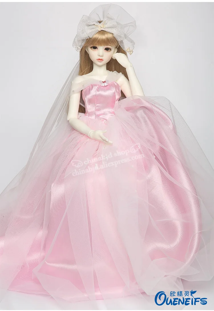 BJD SD Одежда для кукол 1/3 розовые платья стиль принцессы для Supia YF3-70 аксессуары для кукол