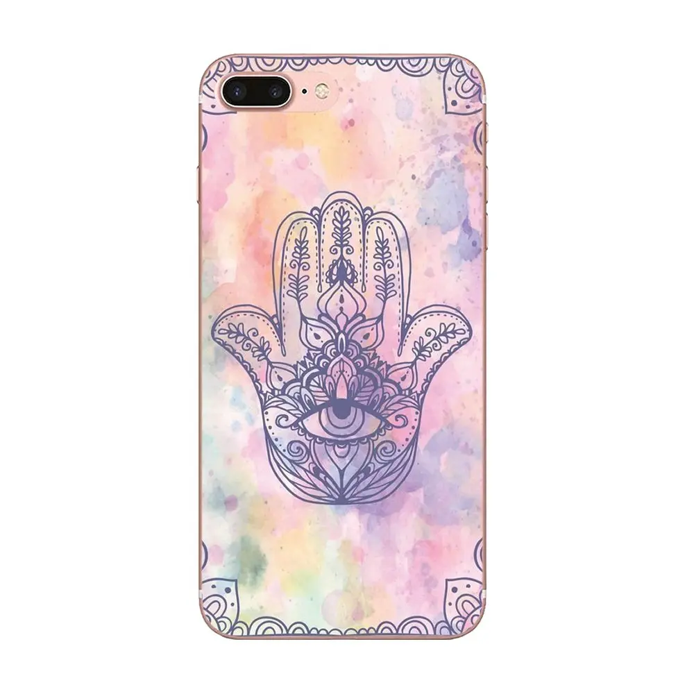 Хамса рука Фатимы Модный мягкий чехол Мобильный для Galaxy A3 A5 A7 On5 On7 2015 2016 2017 Grand Alpha