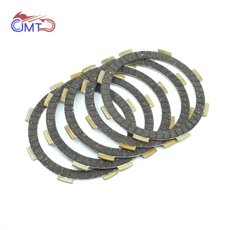 

For Honda XL125S 1979-1985 XL185S 1979-1983 XL200R 1983-1984 TLR200 TR200 1986-1987 Clutch Friction Disc Plate Kit 5 Pieces