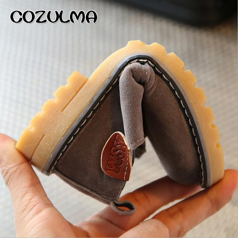 COZULMA/кроссовки для мальчиков и девочек Кожаные детские модные кроссовки на
