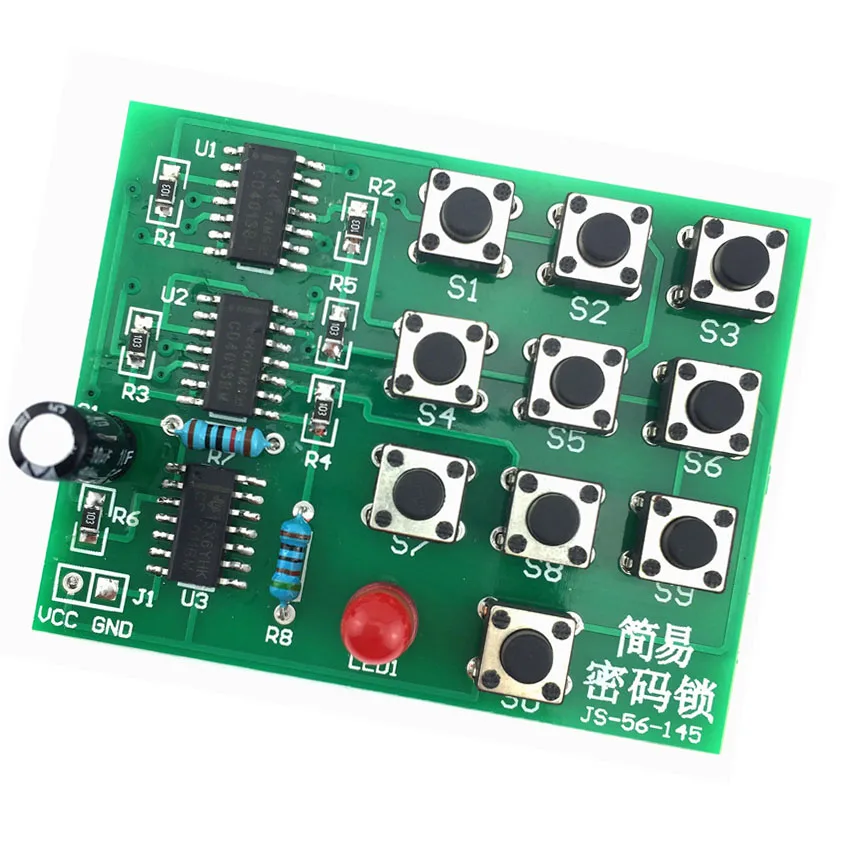 CNIKESIN многоцелевой шифр замок набор простой электронный сборки электронного