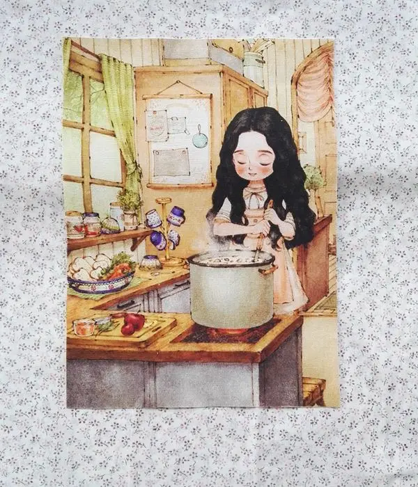 Хлопчатобумажный холст ручной работы/декоративная ткань для позиционирования в