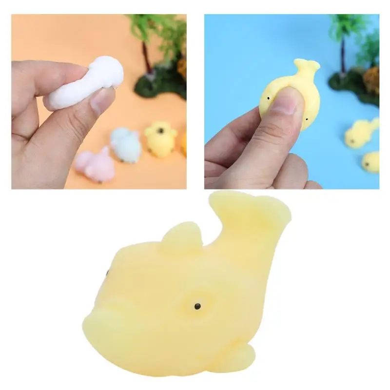 Мини мягкая игрушка милый кот ароматизированный Моти медленно поднимающийся сжимающий игрушки тянущиеся Мультяшные животные игрушки для снятия стресса антистрессовые игрушки подарок - Цвет: 24