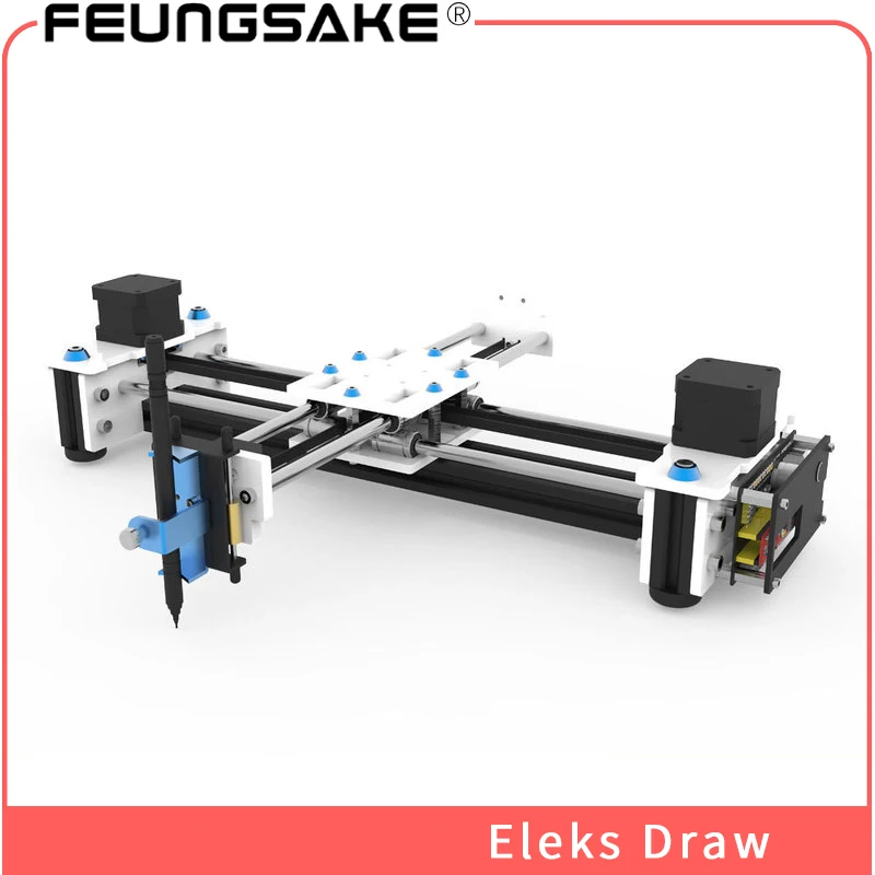 Настольный DIY плоттер EleksDraw лазерная машина 2500 мвт лазерный гравер USB X Y ручка