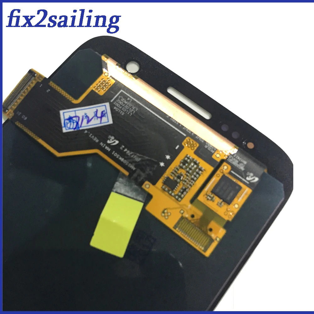 Super AMOLED ЖК дисплей Дисплей для samsung Galaxy S7 G930 G930F G930A G930V G930P Экран Замена Планшета