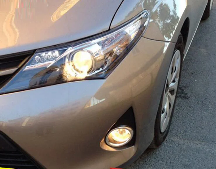 2014 ~ 2016 Auris противотумансветильник Бесплатная доставка! Галогенные передние фары