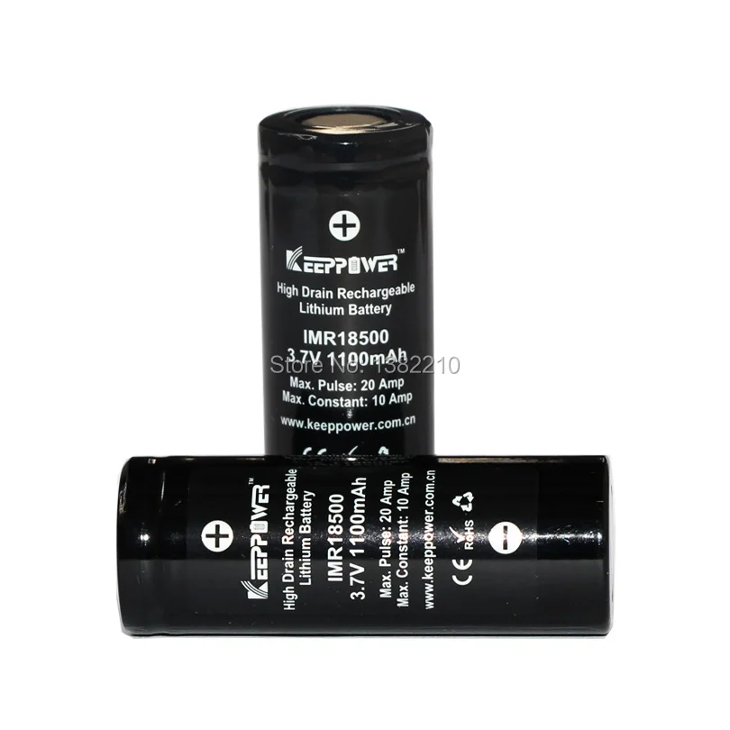 Бесплатная доставка! Оригинальный литий ионный аккумулятор Keeppower 2 шт./лот 3 6 В 18500