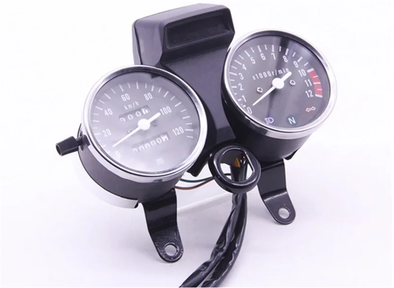 

Motorcycle Speedometer Tachometer speed instrument assembly for SUZUKI GN125 HJ125-8 GN 125cc