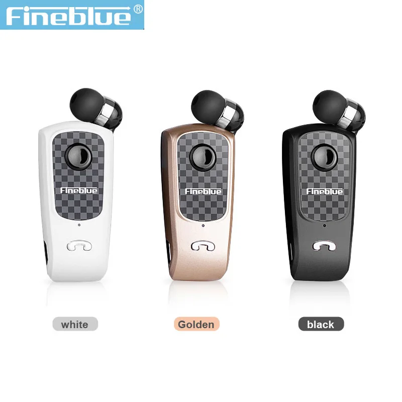 Беспроводные Bluetooth наушники FineBlue F plus Mini с вибрацией Спортивная гарнитура для