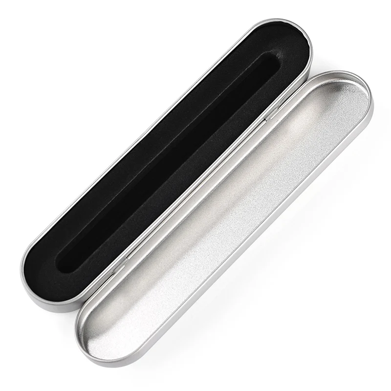 Silver(Only Case) Роскошный бренд металлическая шариковая ручка Роскошные шариковые ручки для деловых подарков для письма для офиса школьные принадлежности материал канцелярские принадлежности - Цвет: Silver(Only Case)