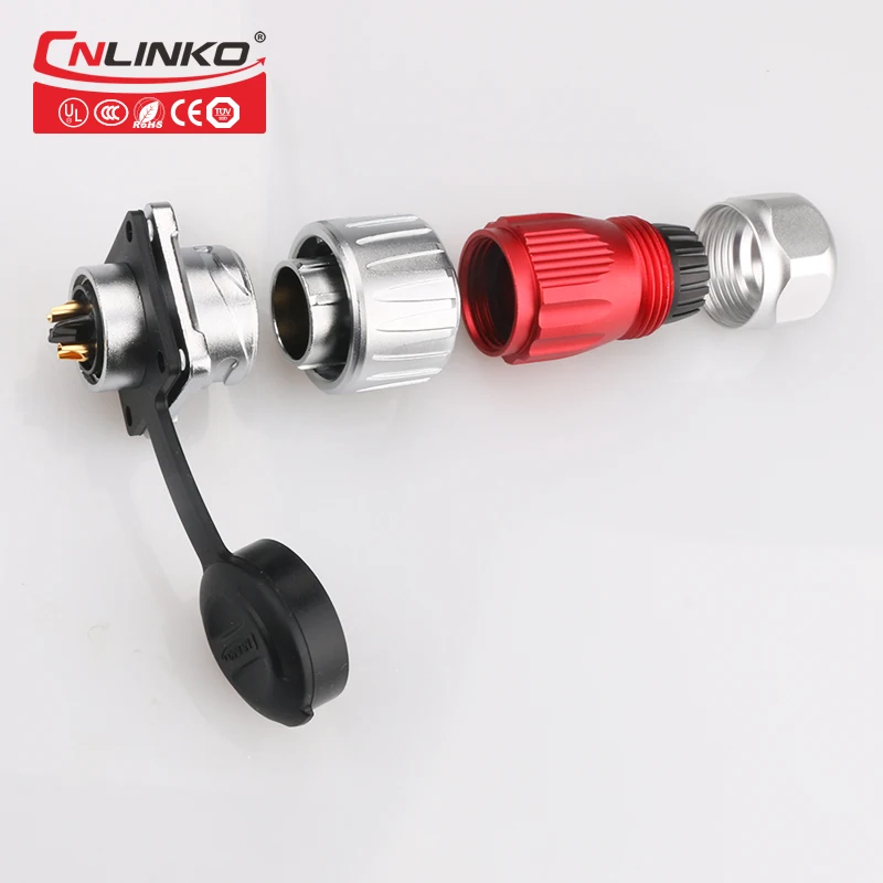 Cnlinko Высокое качество DC M20 Открытый водонепроницаемый разъем IP67 3 Pin Мужской и