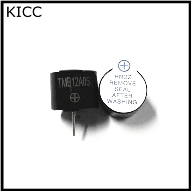 

10Pcs TMB12A05 Electromagnetic active buzzer 5V DC 12*9.5mm Long sound A whole