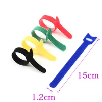 20pcs 5 colors can choose magic tape wiring harnessmagic cable tie tie cord computer cable earphone winder cable ties