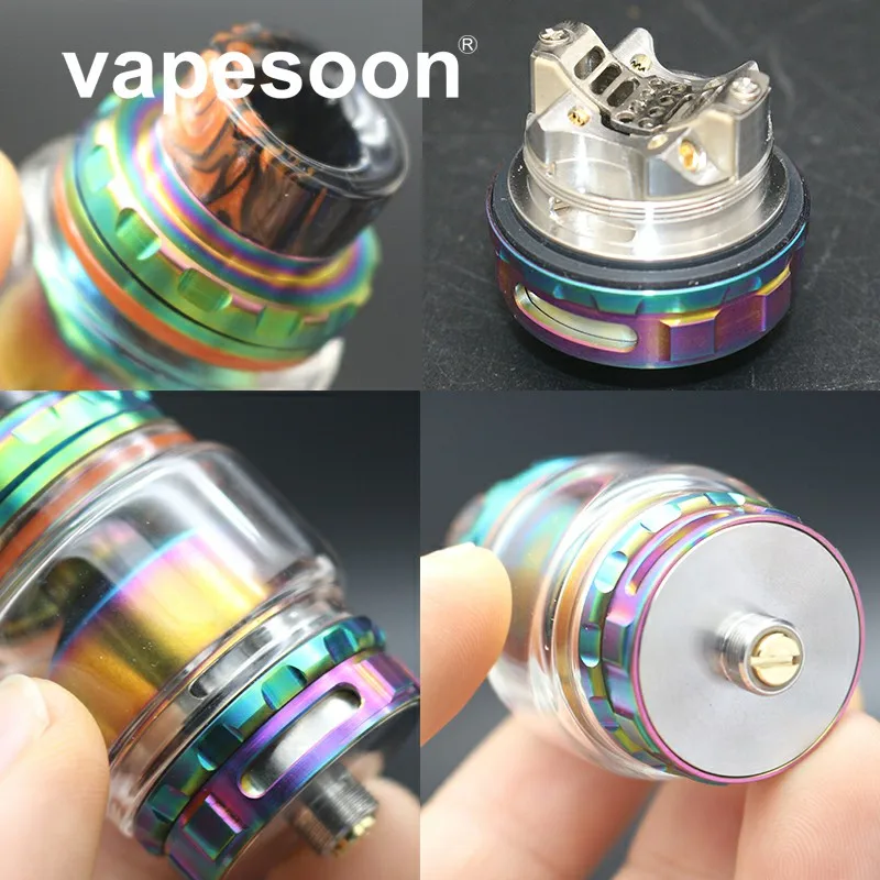 В наличии новейший Vapesoon Kylin V2 RTA 3 мл/5 мл с одной/двойной катушкой обновленный для