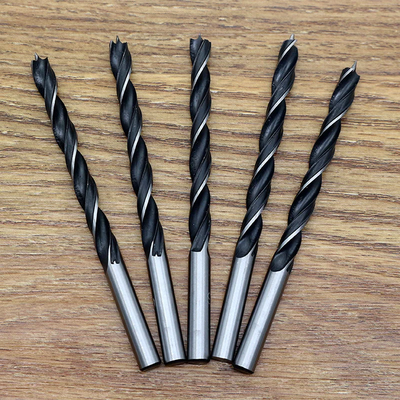 5pcs woodworking bit 3-point drilling tool for wood hole clearing 6 mm in diameter | Инструменты