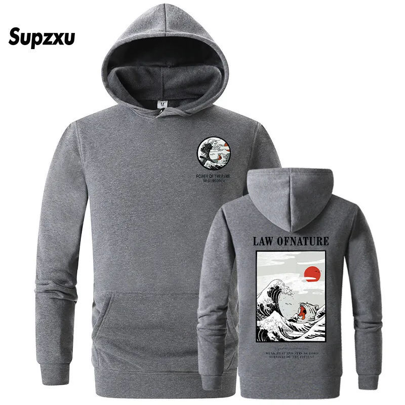 SUPZXU европейский размер модные красочные кофты с капюшоном Мужская Утепленная
