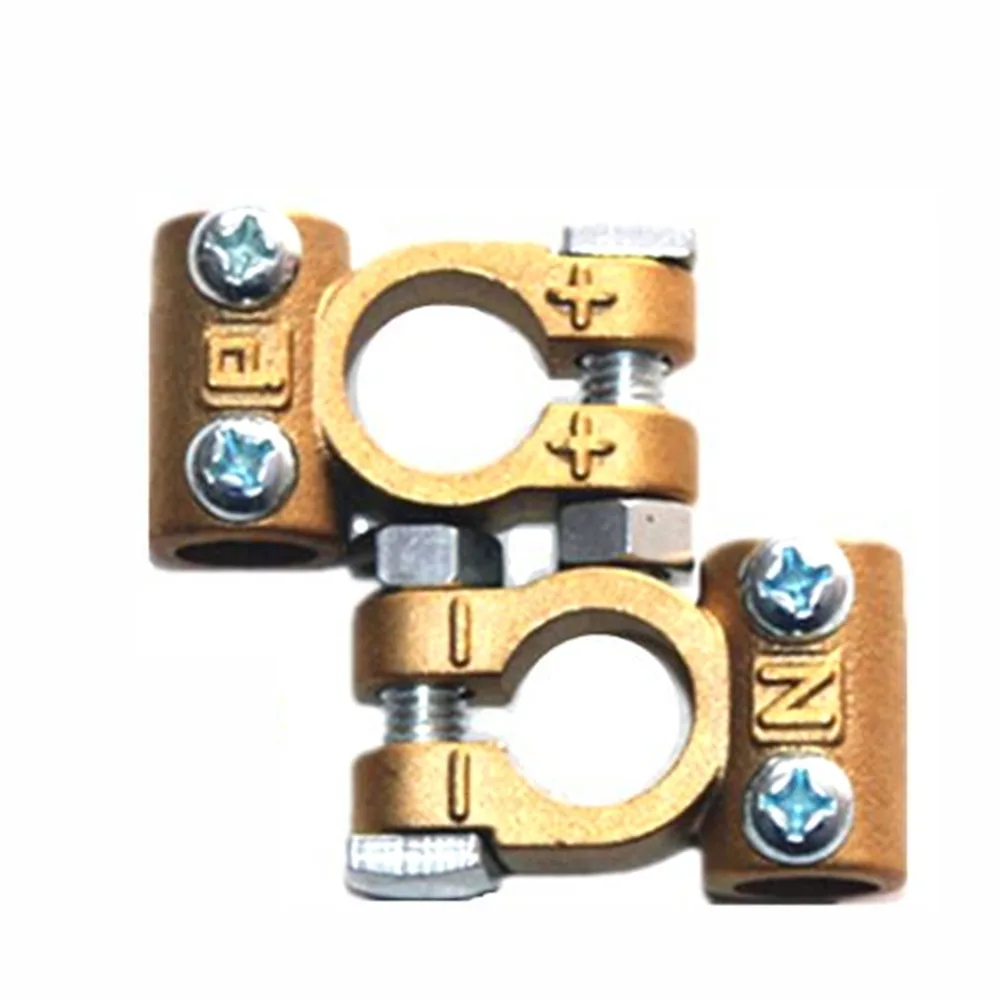 Полезный патрон для аккумулятора из чистой меди клемма кабеля 1 пара автомобиля и