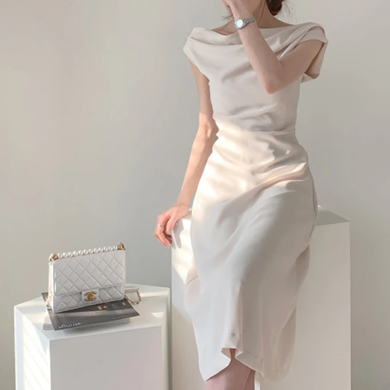 Летнее женское однотонное элегантное платье vestidos, деловые вечерние облегающие офисные женские платья