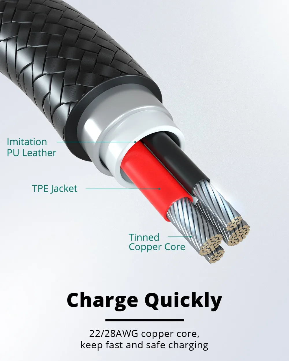 Магнитный кабель ANMONE type-C для быстрой зарядки, кабель USB C, 1 м, 2 м, шнур для передачи данных на базе Android, кабель для быстрой зарядки мобильного телефона, Магнитный провод usb type-C