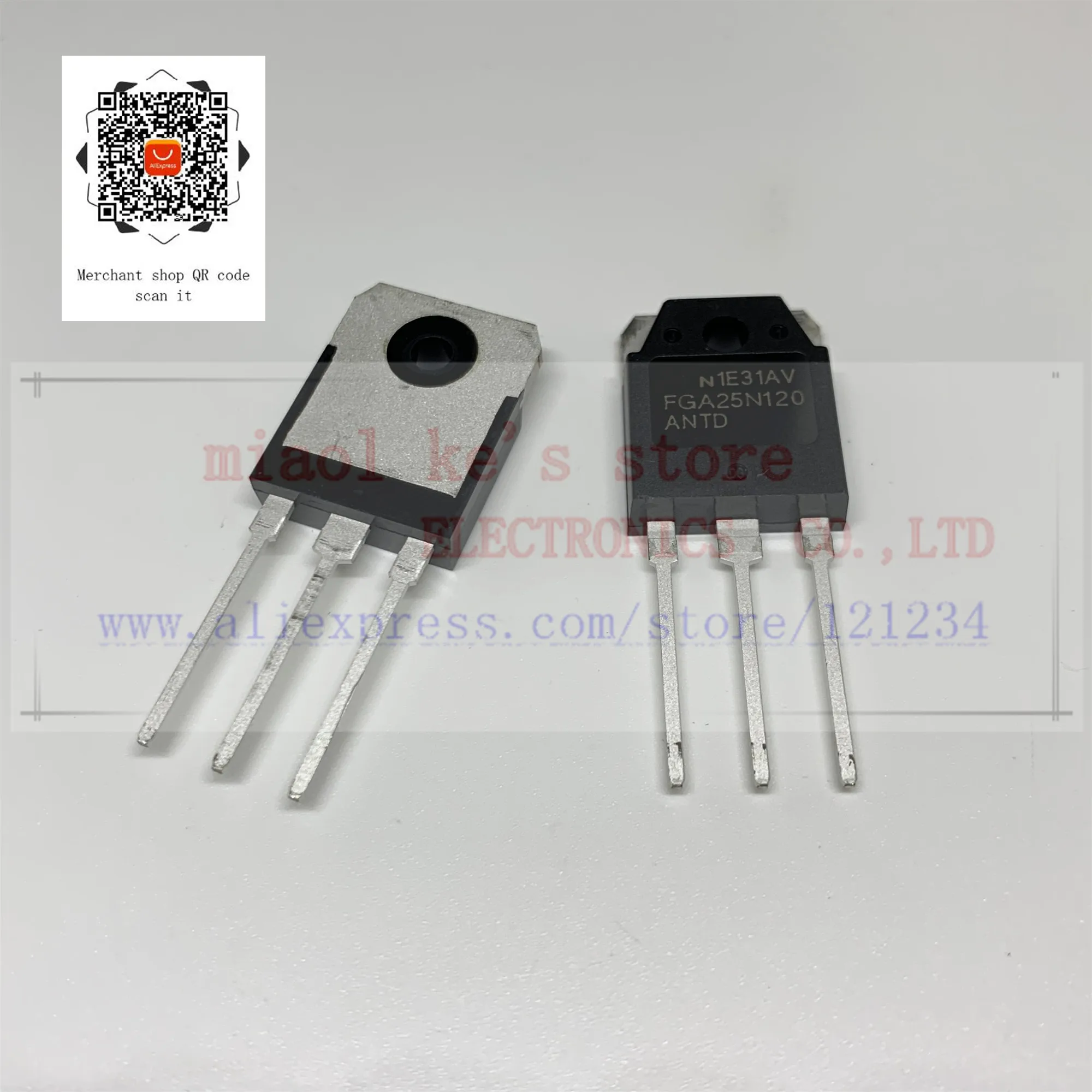 [5 шт/1 лот]: FGA25N120ANTDTU-F109 FGA25N120ANTDTU FGA25N120ANTD FGA25N120 FGA25N120AN 25N120-IGBT 1200V 50A 312W