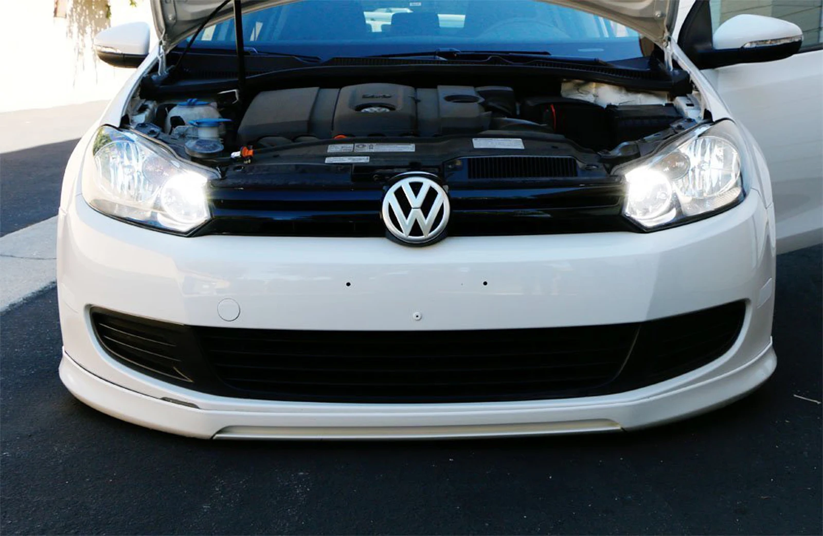 ANGRONG 2x H15 64176 лампы SAMSUNG светодиодный светильник дневного света для VW Golf GTI MK6 MK7 2008